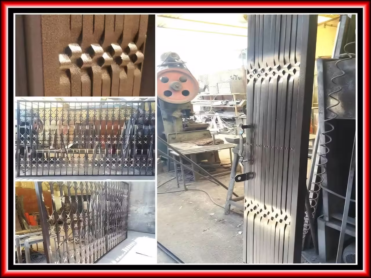 نصب درب آکاردئونی