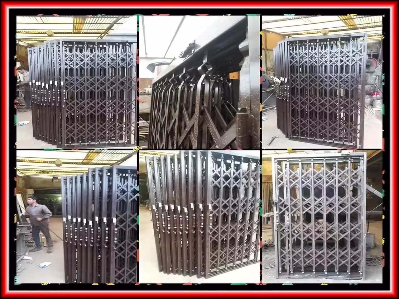 قیمت درب آکاردئونی