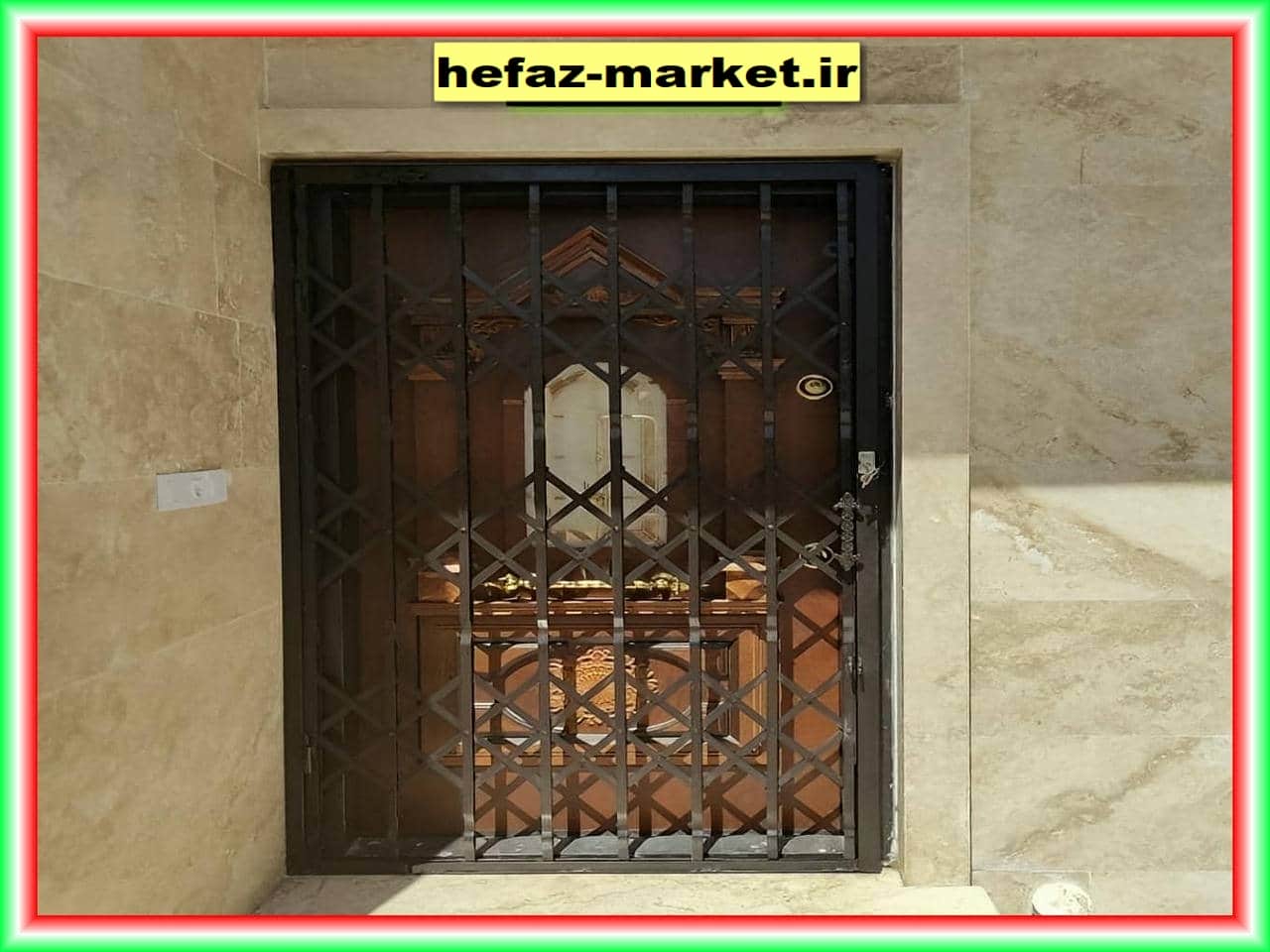 درب آکاردئونی و زیبایی هنر ایرانی