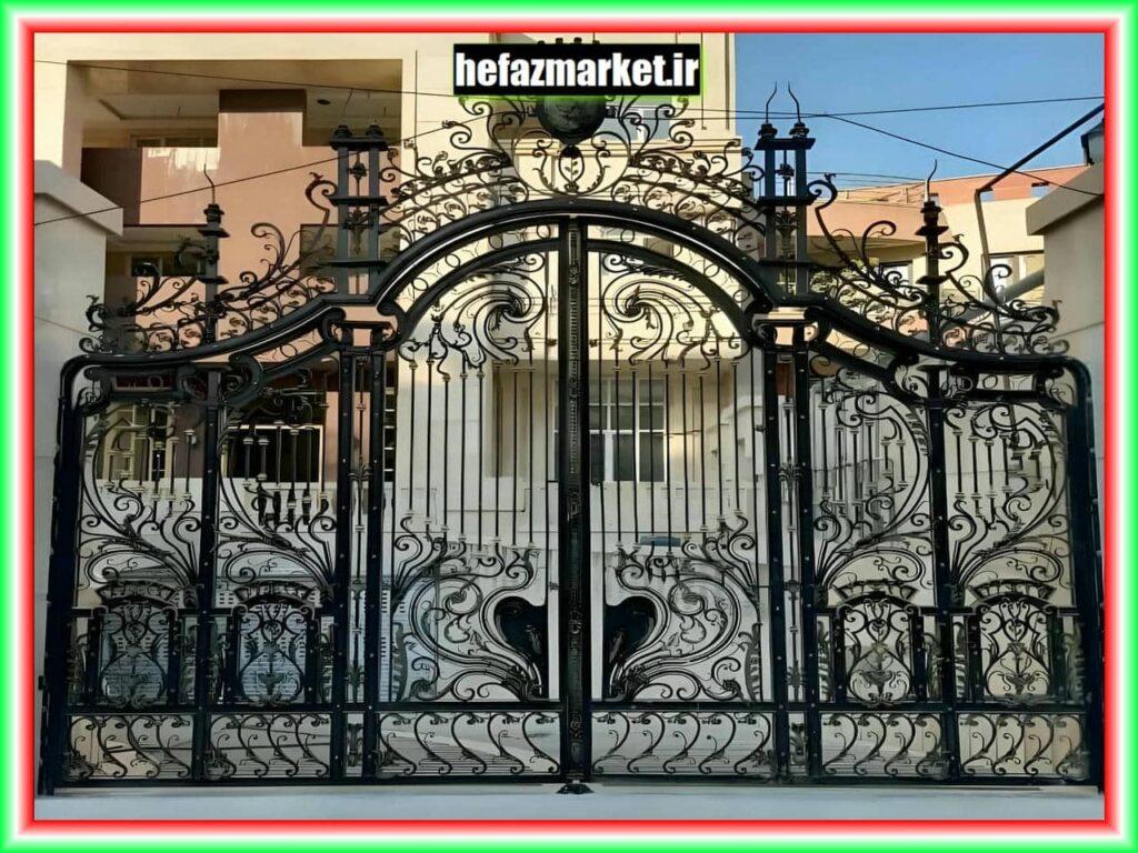 قیمت و نحوه سفارش درب آهنی حیاط