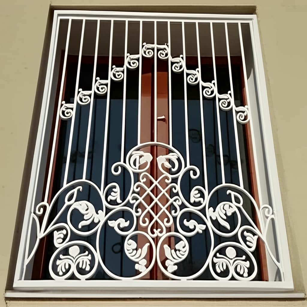 حفاظ پنجره مدل بهار با طراحی طبیعتگرایانه