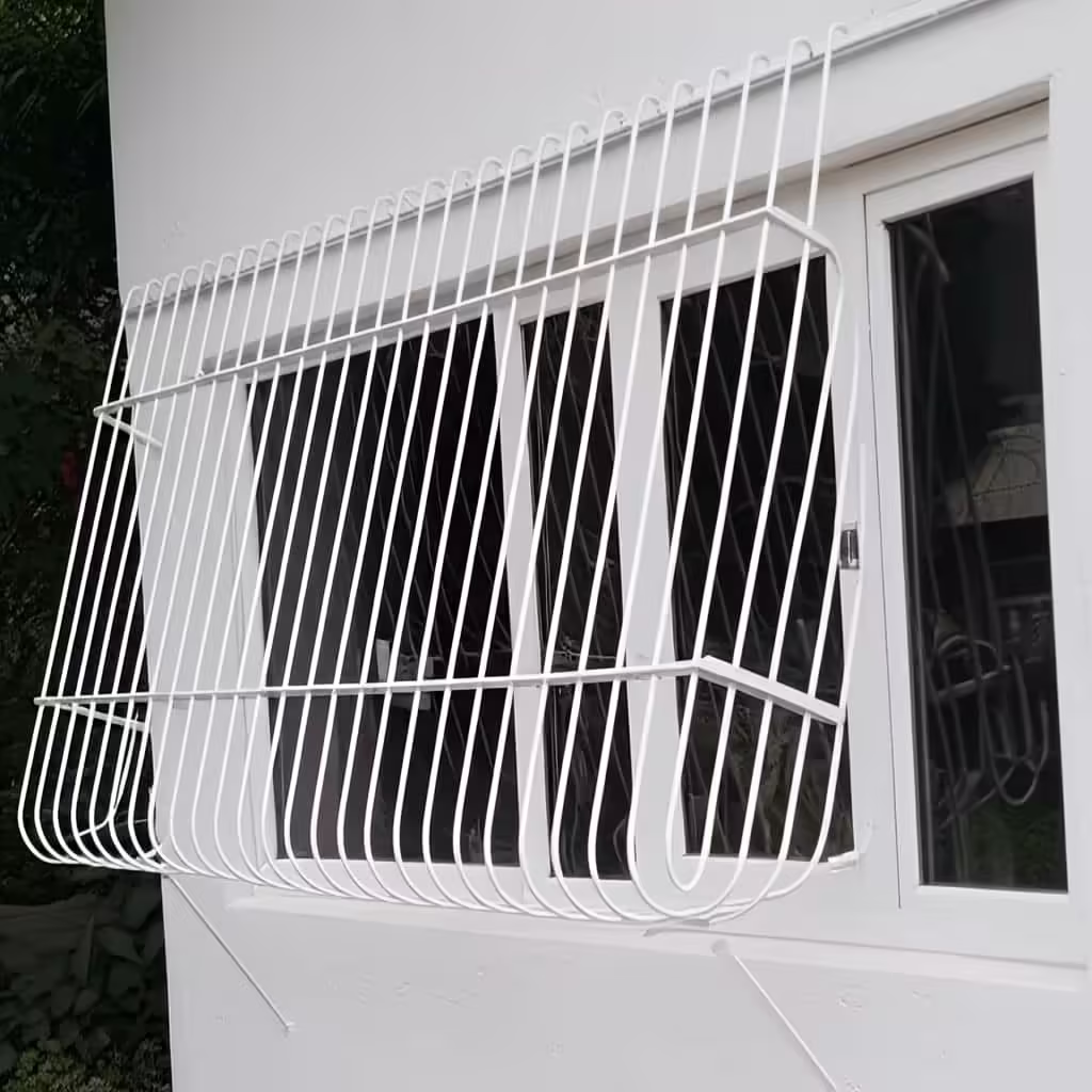 حفاظ پنجره مدل سبدی ارکیده با جاگلدانی