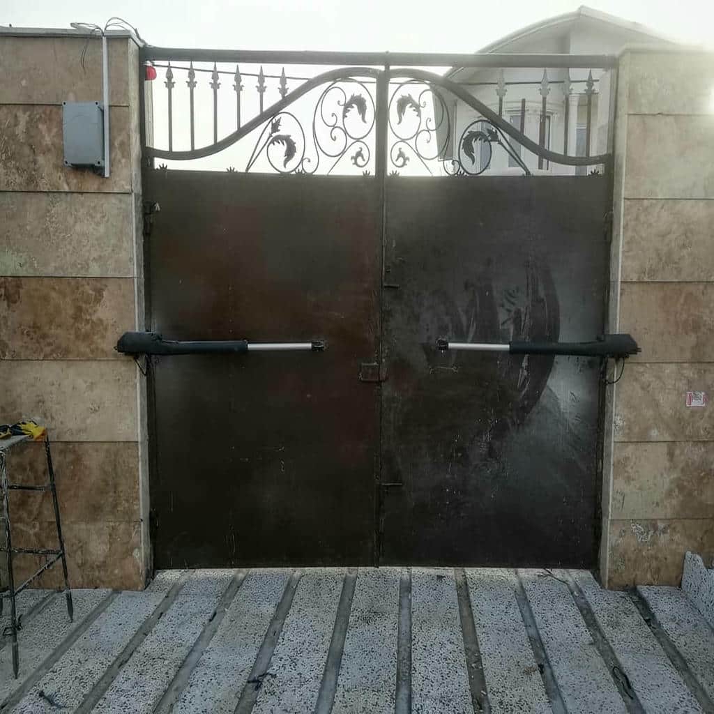 نصب جک درب پارکینگ استاندارد در کردان