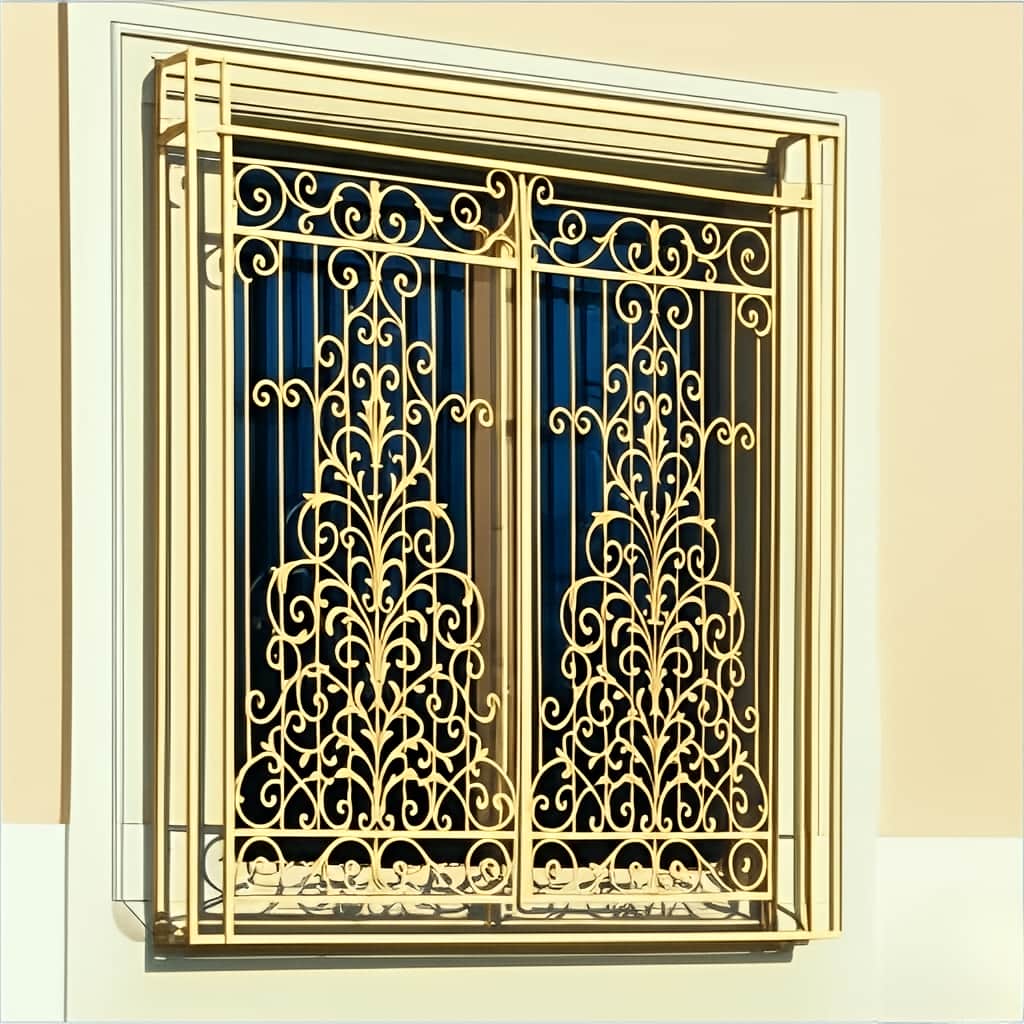 خرید حفاظ پنجره ساده خطی در گنبدکاووس