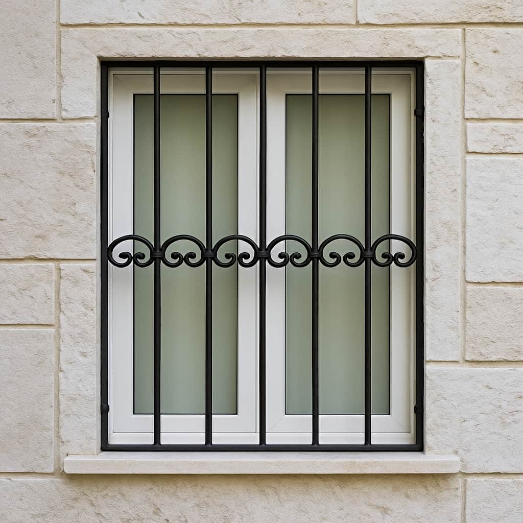 خرید حفاظ پنجره فرفورژه کلاسیک در پرند
