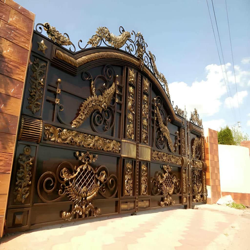 نصب درب حیاط مقاوم در شیراز