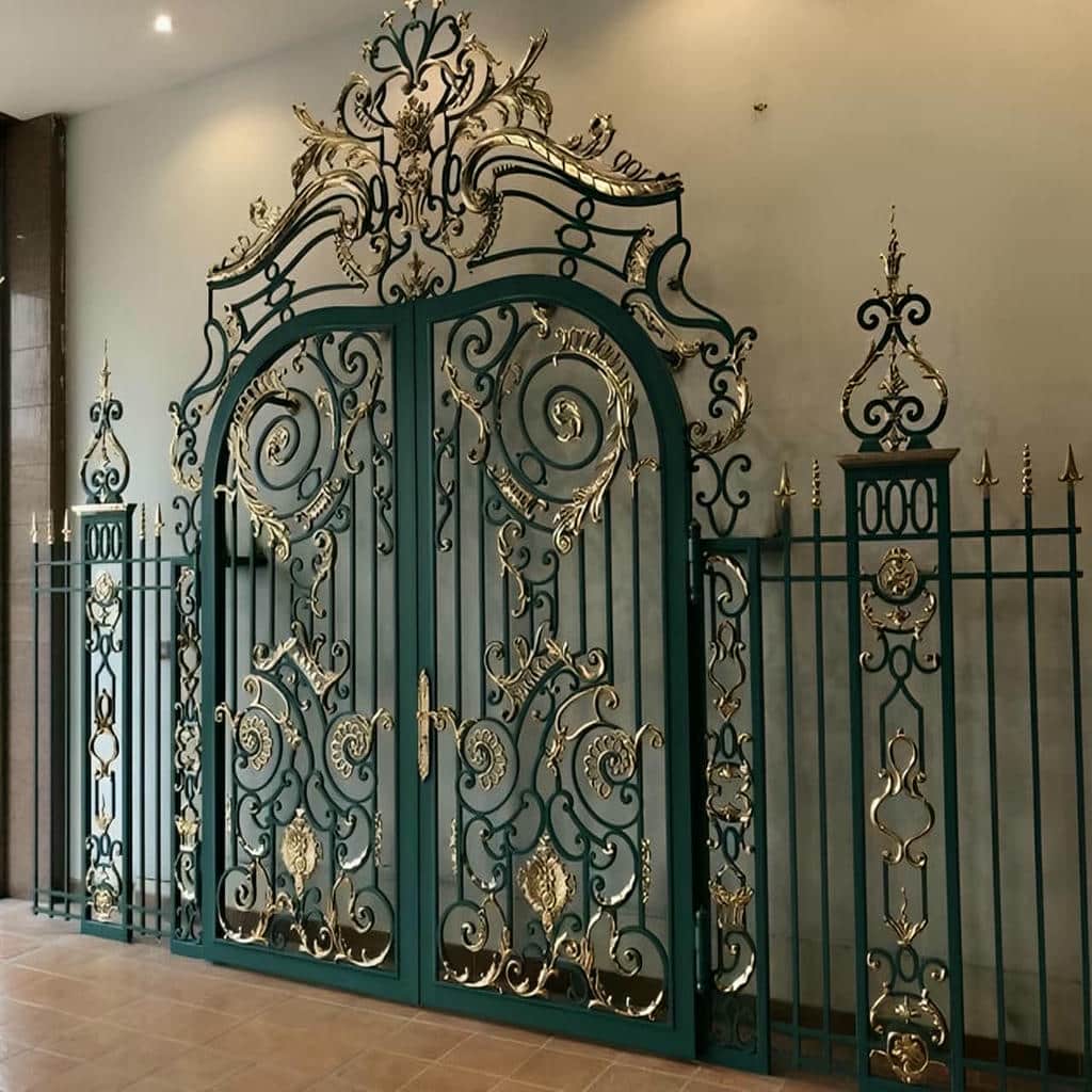خرید درب حیاط فرفورژه در گرگان