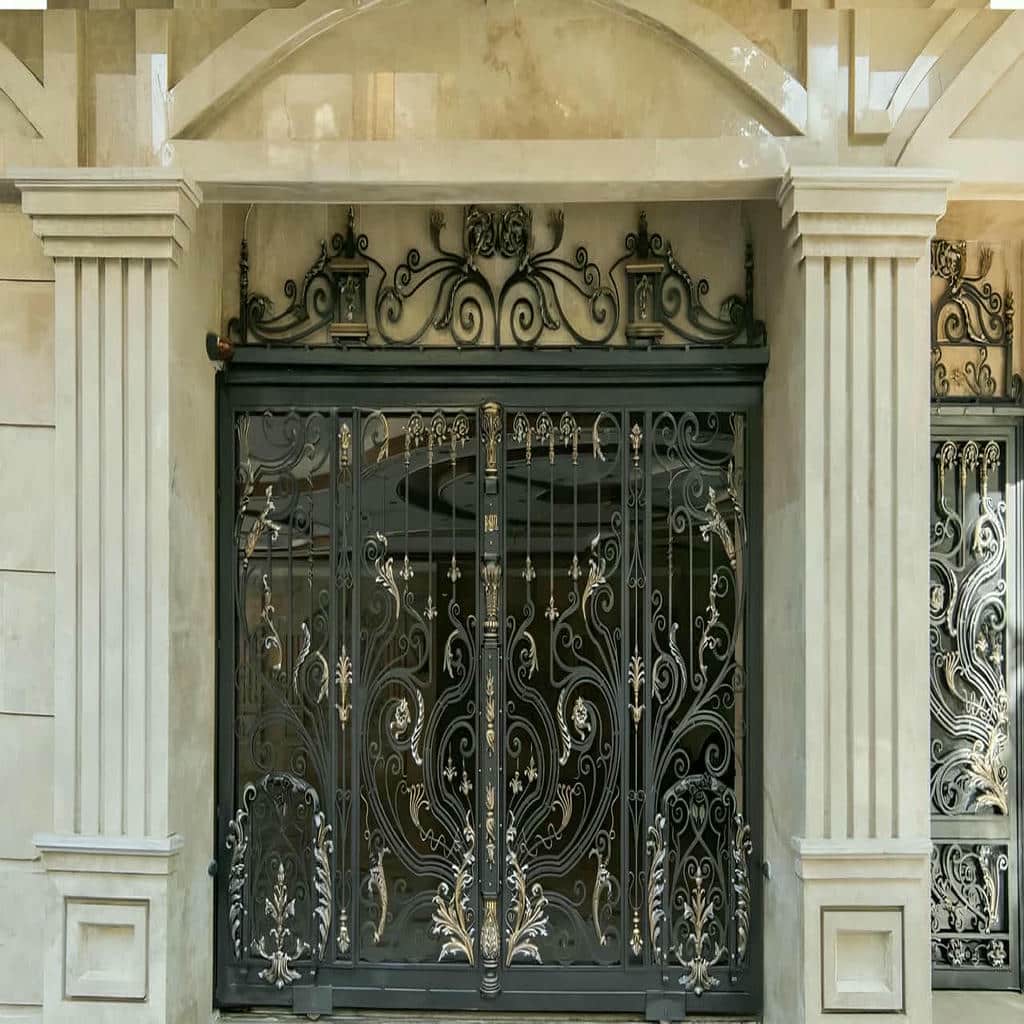 نصب درب حیاط دولنگه در سقز
