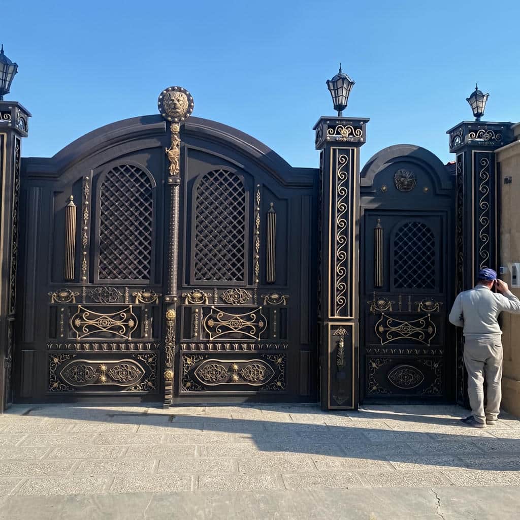 قیمت درب حیاط درب ورودی ویلا در مهرشهر کرج