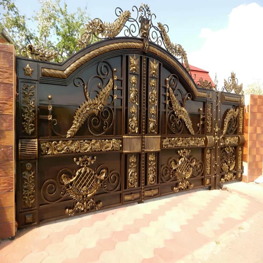 درب حیاط در عظیمیه کرج