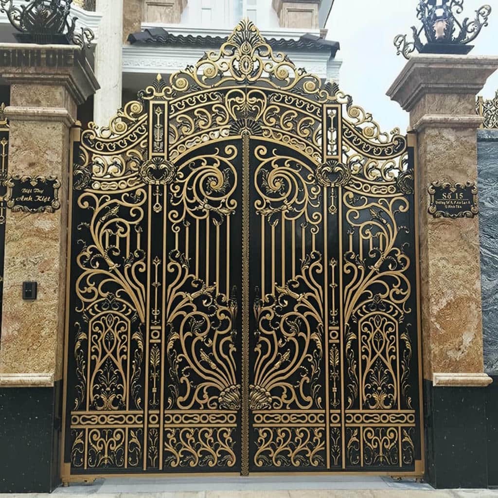 نصب درب حیاط دولنگه در تهران