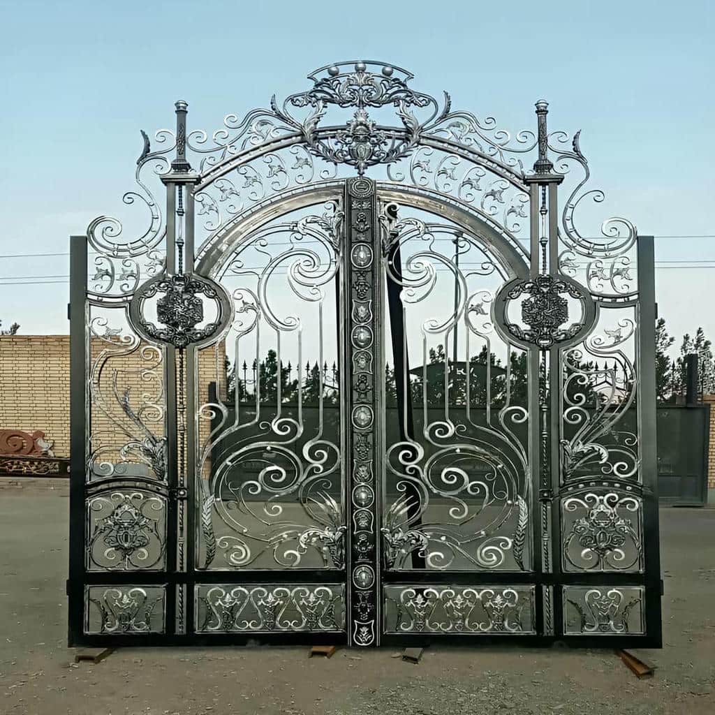 فروش درب حیاط دولنگه در شیراز