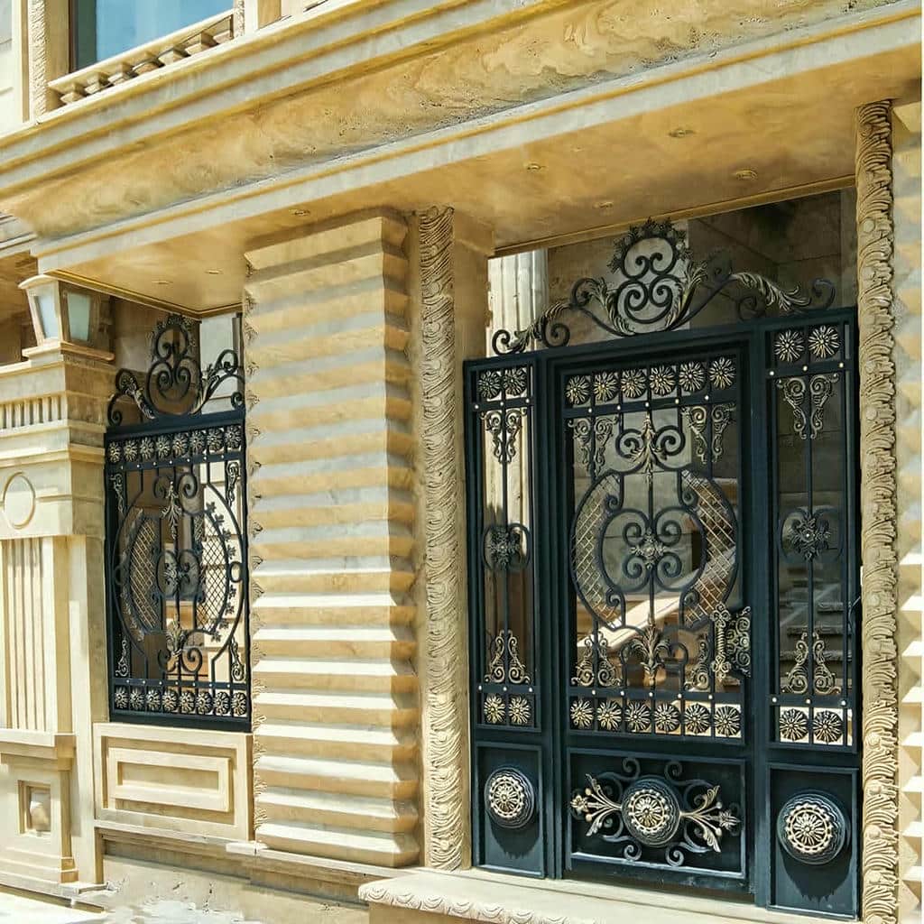 فروش درب حیاط دولنگه در بندرعباس
