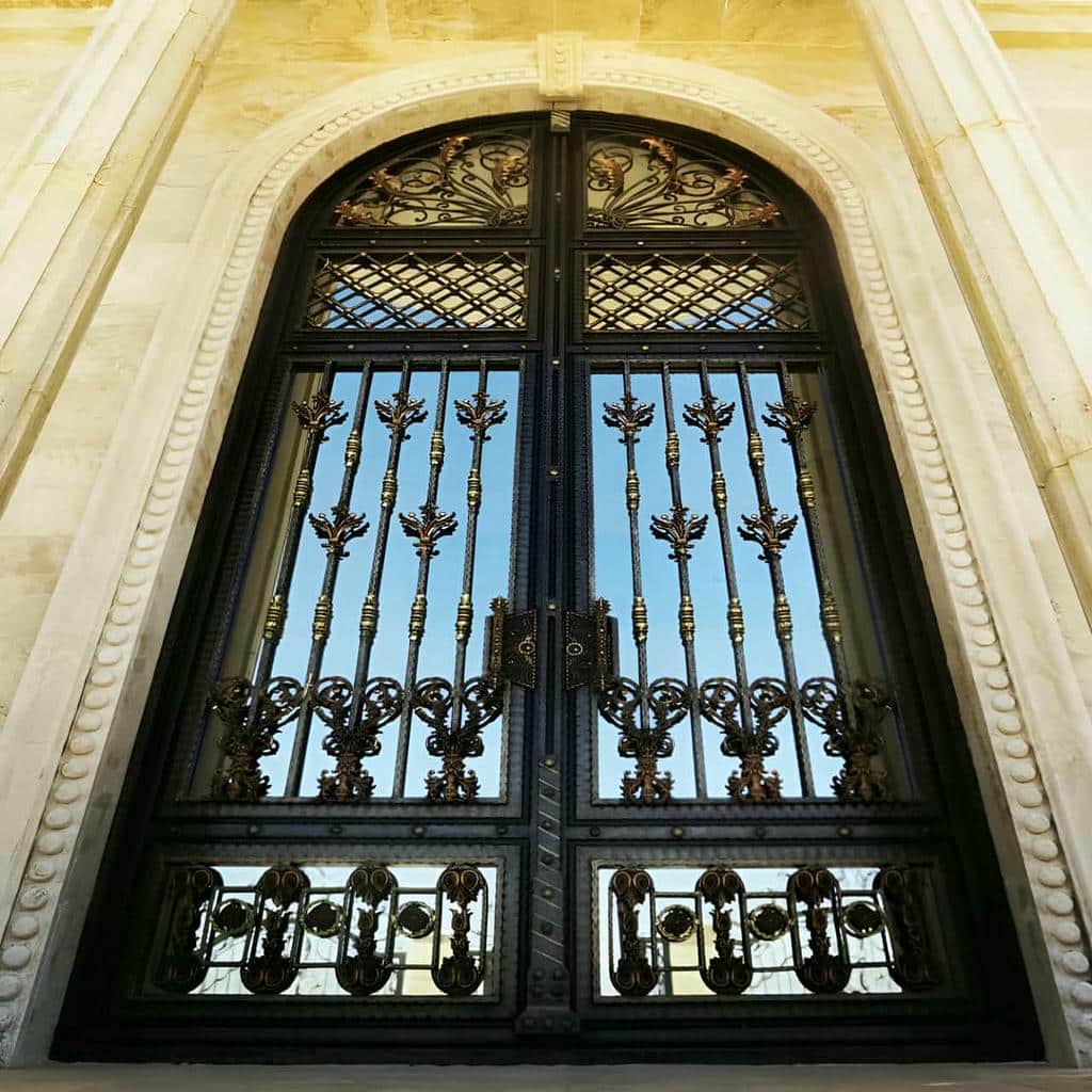 خرید درب حیاط فرفورژه در سنندج