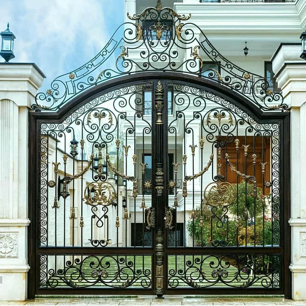 قیمت درب حیاط ویلایی در قزوین