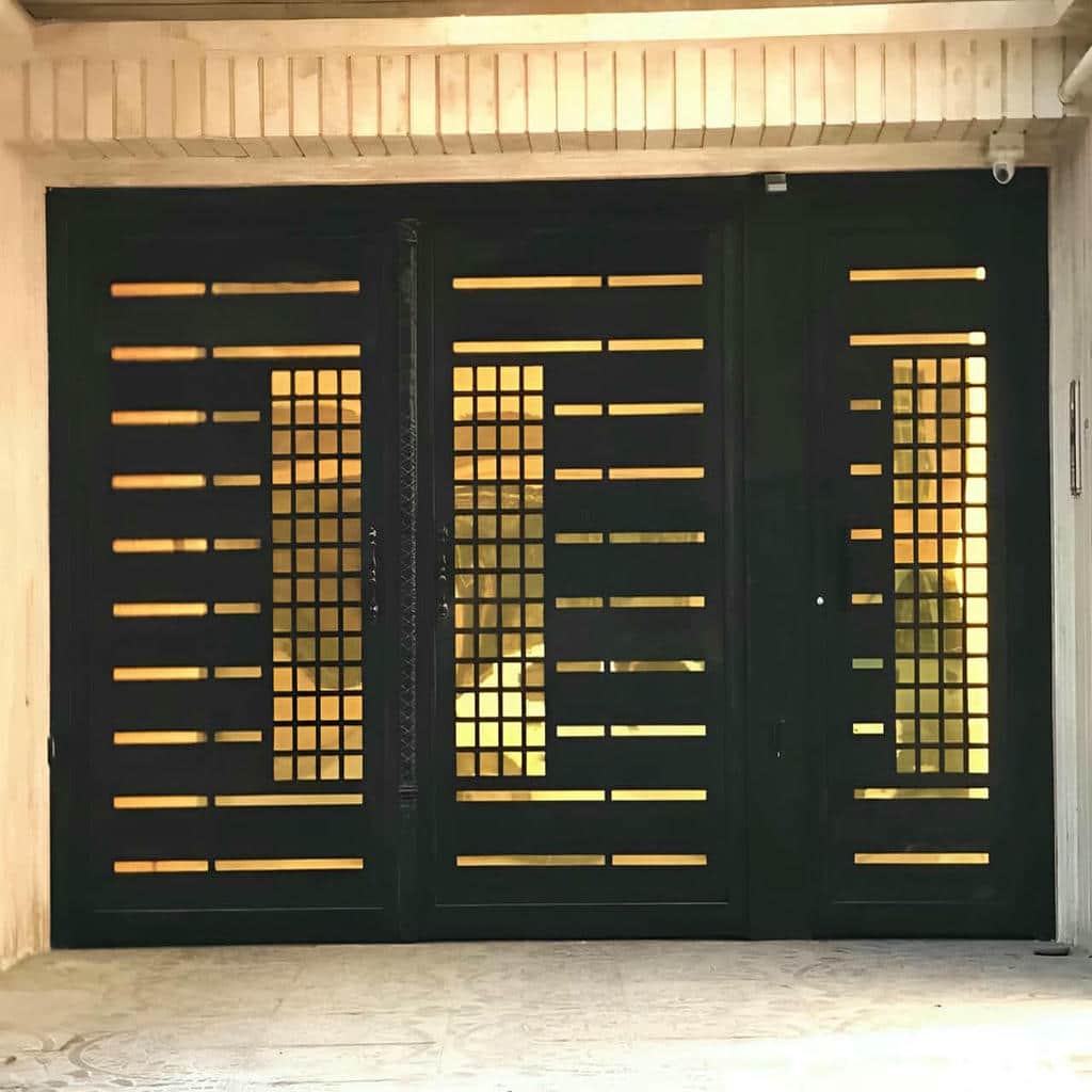 خرید درب حیاط فرفورژه در بجنورد