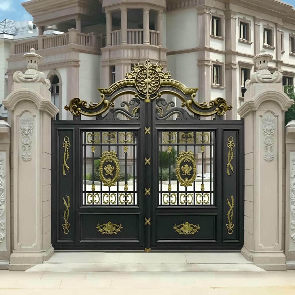 قیمت درب حیاط فرفورژه کلاسیک در قشم