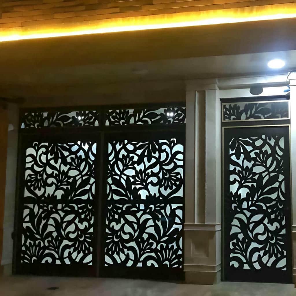درب حیاط در بندر بوشهر