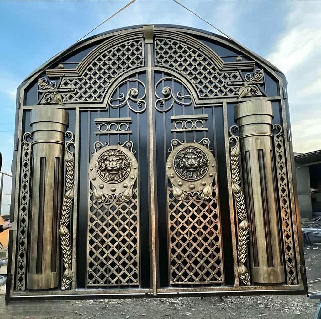 قیمت درب حیاط قفل باکیفیت در ساری