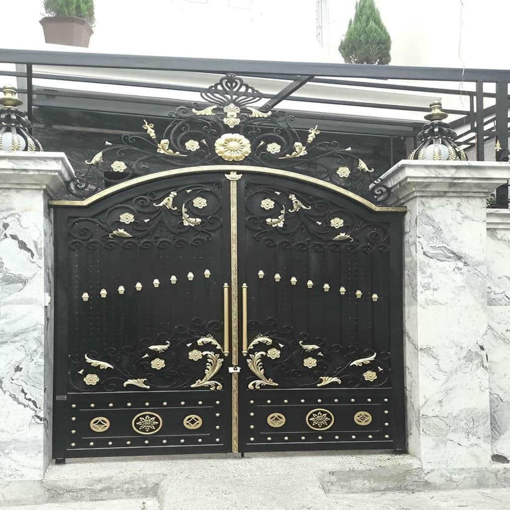 نصب درب حیاط تک لنگه در اهواز