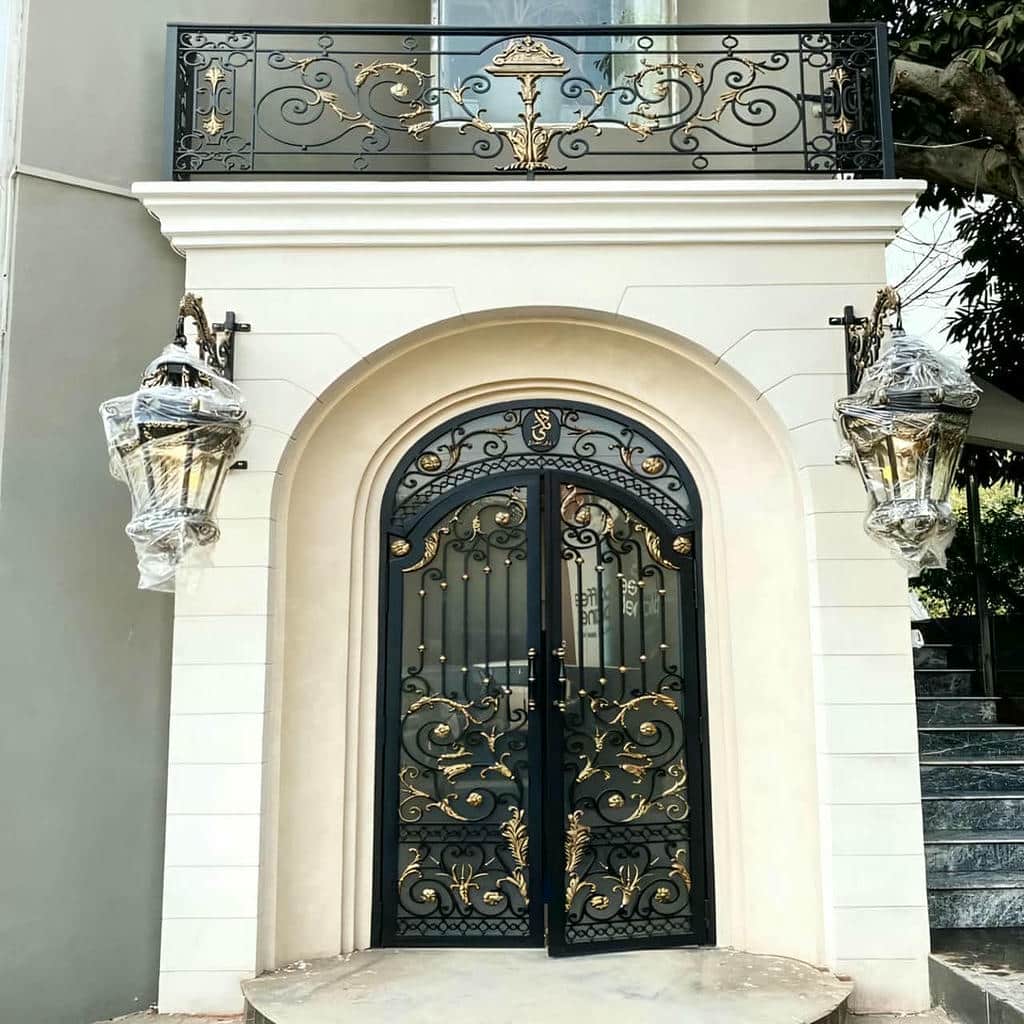 خرید درب حیاط مدرن ساده در بندر لنگه