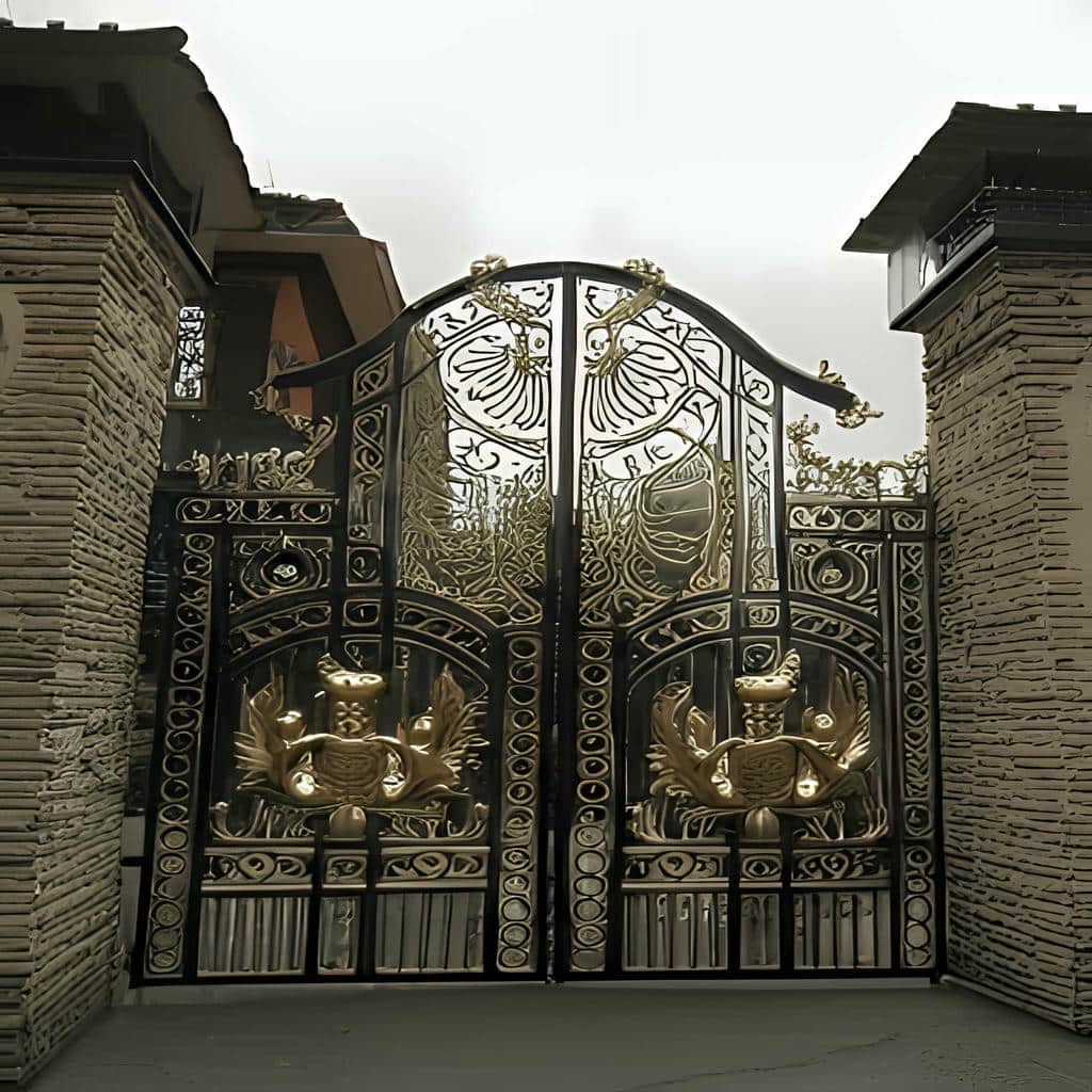 خرید درب حیاط مدرن در کاشان