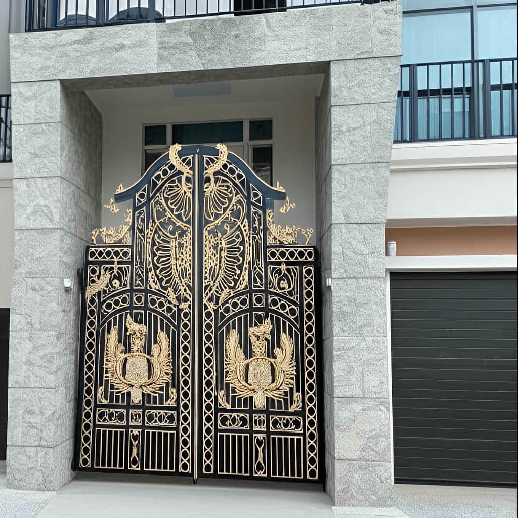 قیمت درب حیاط فرفورژه در رشت