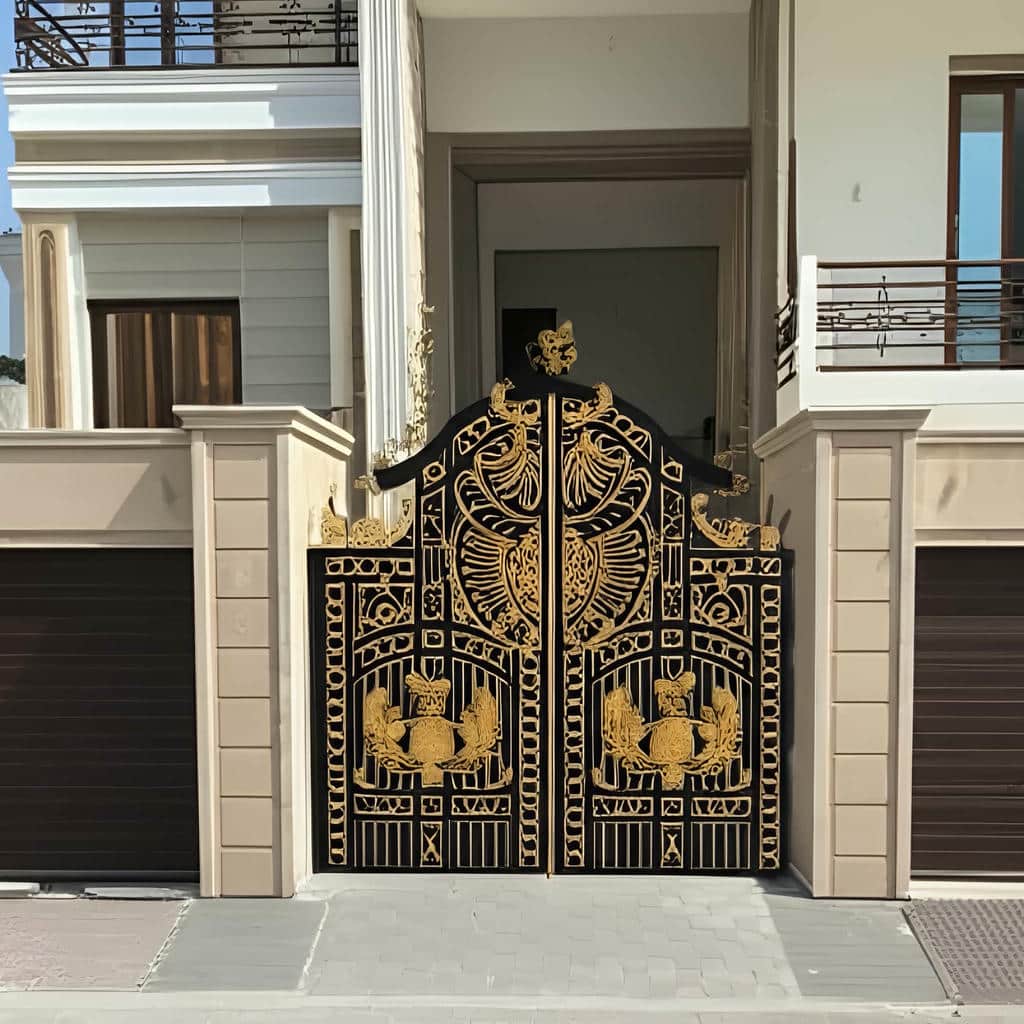 قیمت درب حیاط درب ورودی ویلا در طالقان