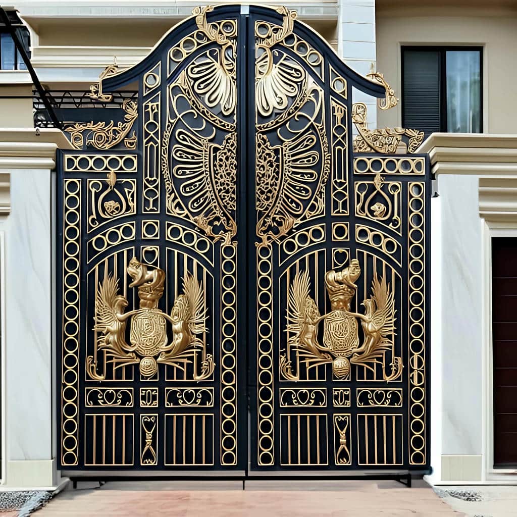 فروش درب حیاط سفارشی در کردان