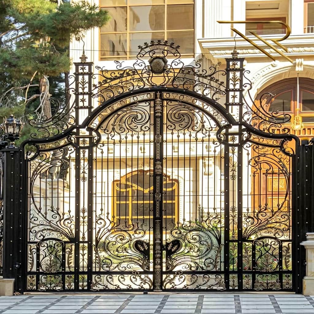 فروش درب حیاط دولنگه در تبریز
