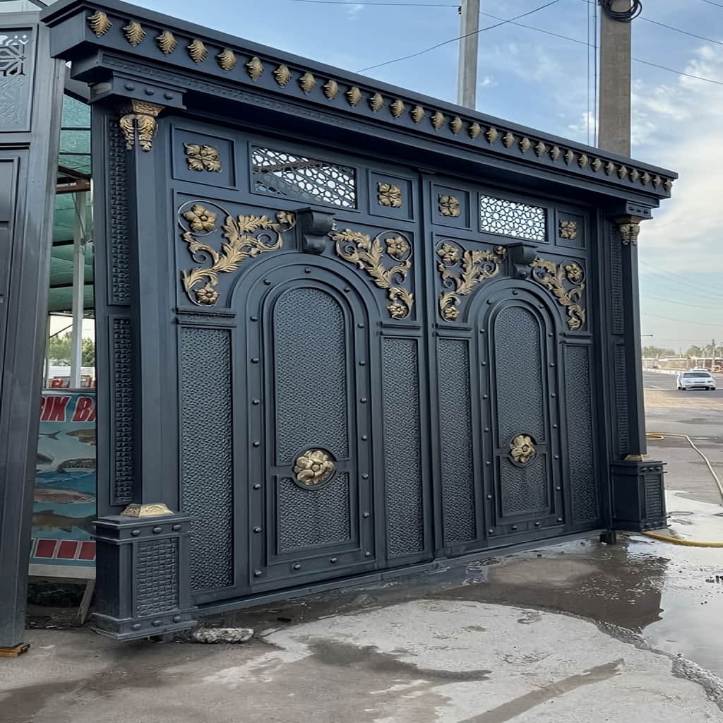 فروش درب حیاط دولنگه در رشت