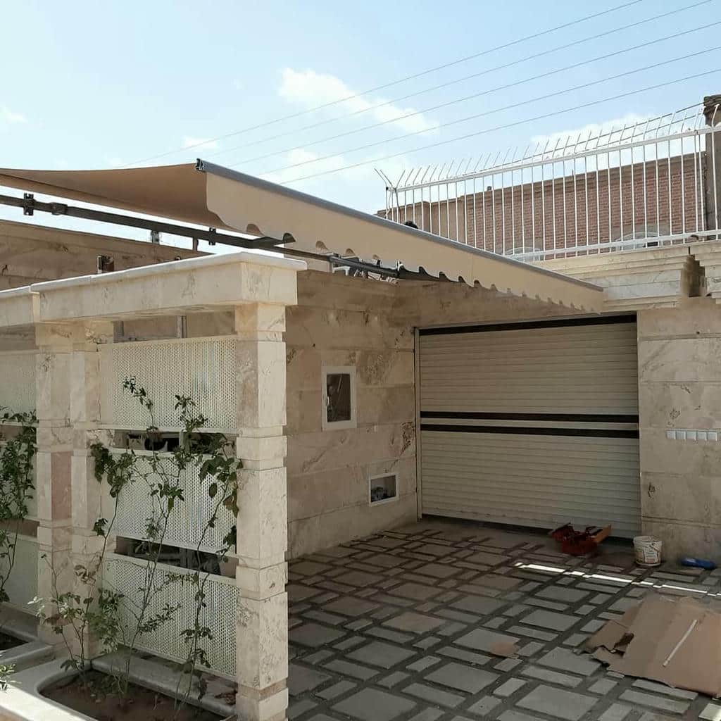 قیمت سایبان برقی کافه رستوران در بندر دیلم
