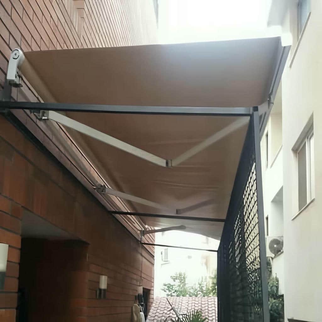 خرید سایبان برقی پارچه UV در بجنورد