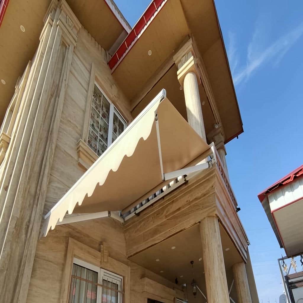 فروش سایبان برقی کافه رستوران در نسیم شهر
