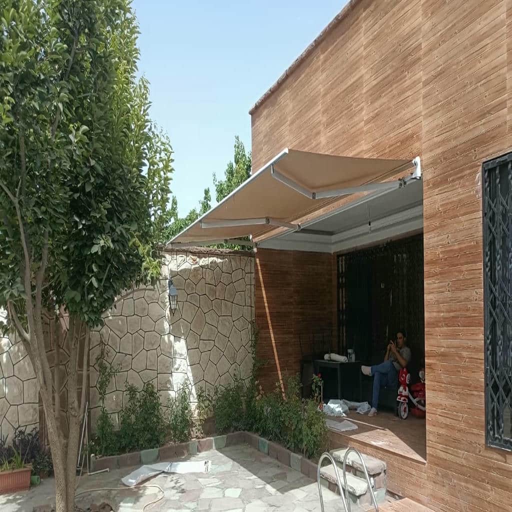 فروش سایبان برقی کافه رستوران در سنندج