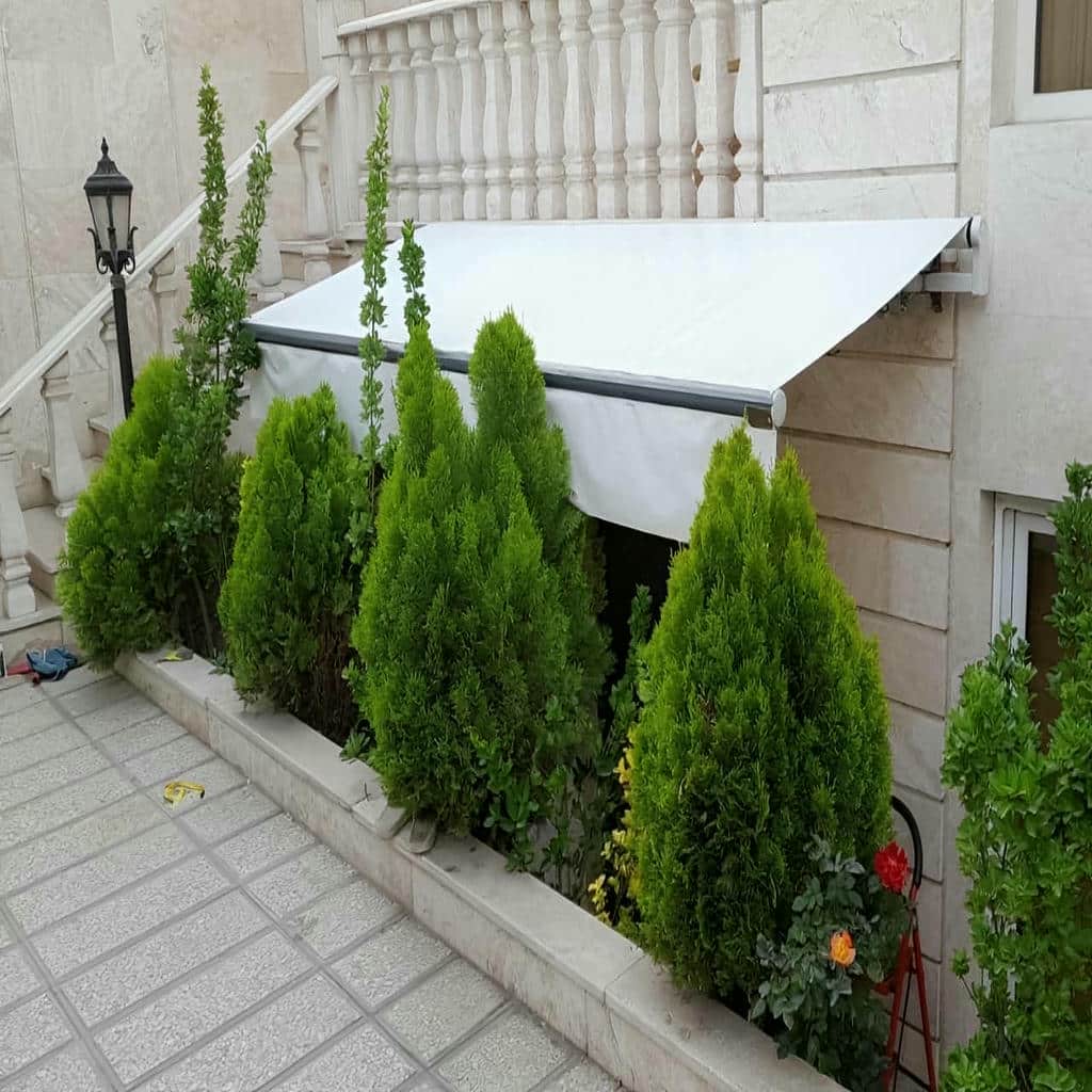 نصب سایبان برقی مغازه در پرند