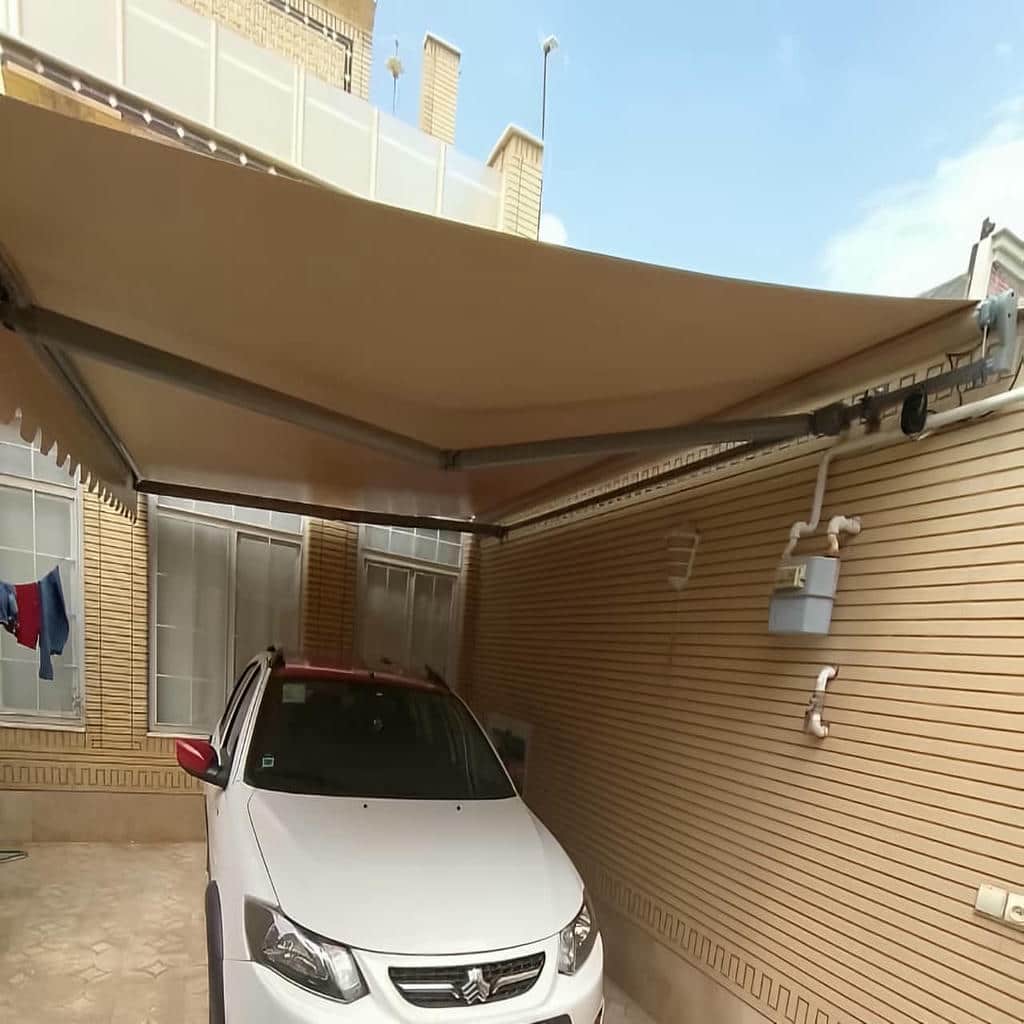 نصب سایبان برقی مغازه در تهران