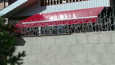 سایبان برقی در کرمانشاه