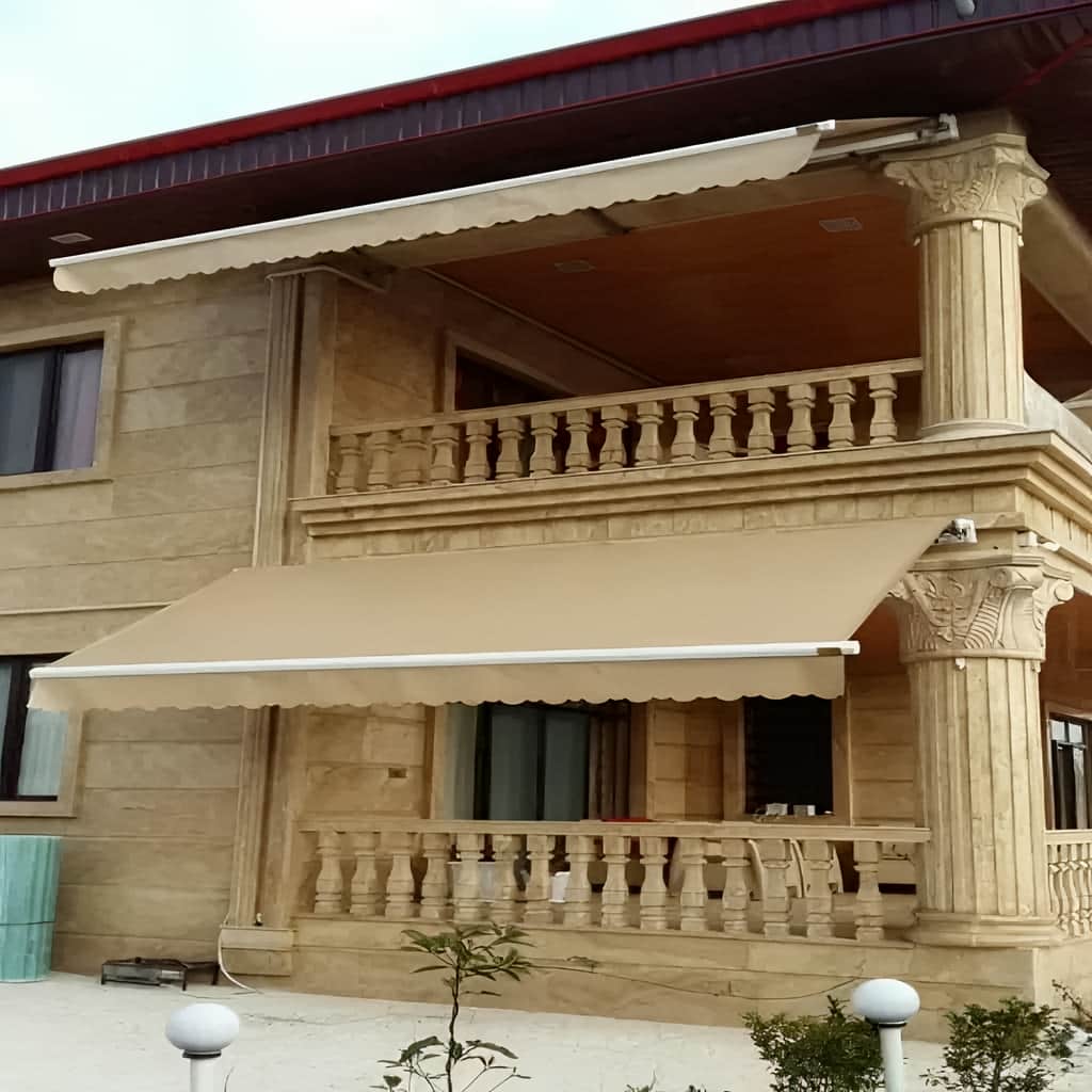خرید سایبان برقی بازویی در چالوس