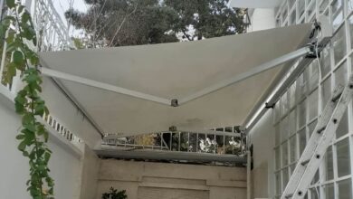 سایبان برقی در یاسوج