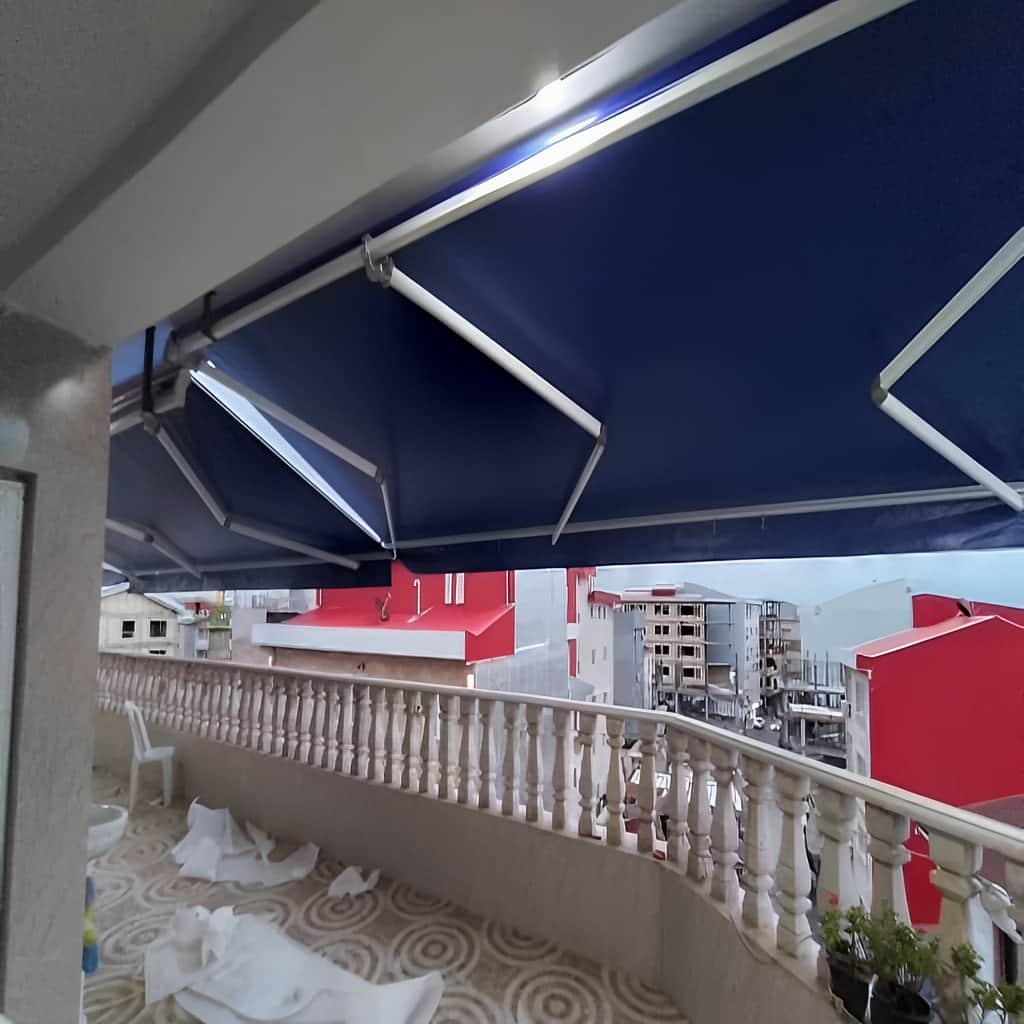 خرید سایبان برقی بازویی در بندر انزلی