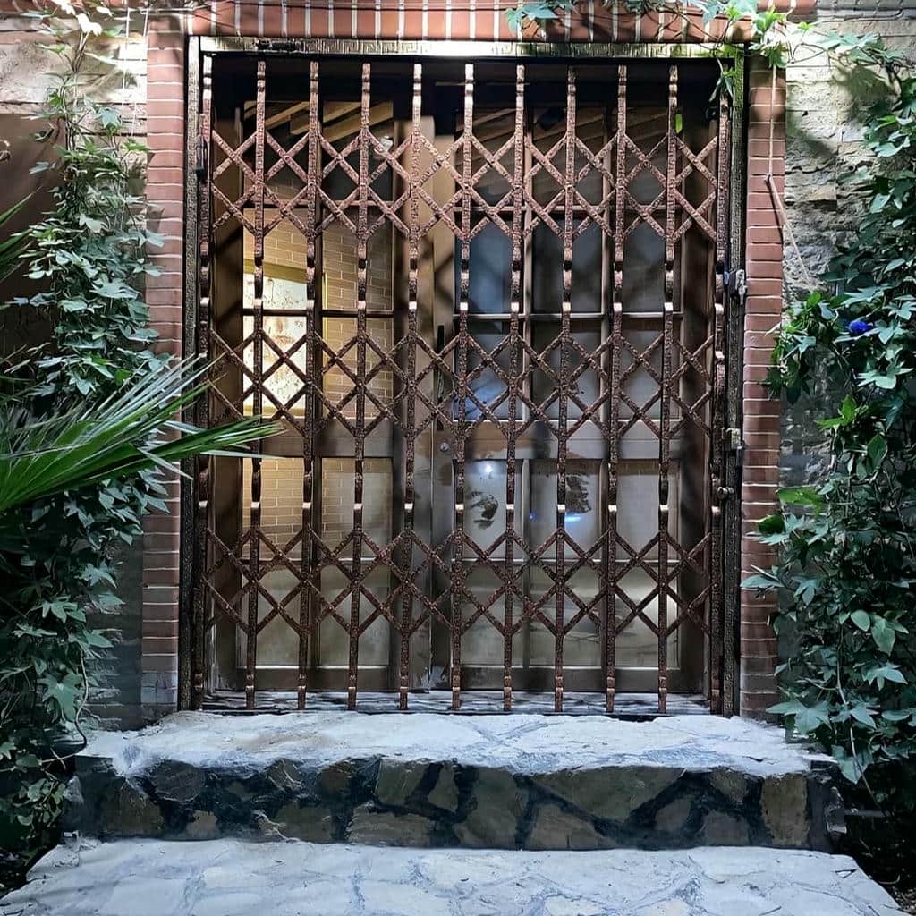 خرید درب آکاردئونی قفل ضدبرش در گنبدکاووس