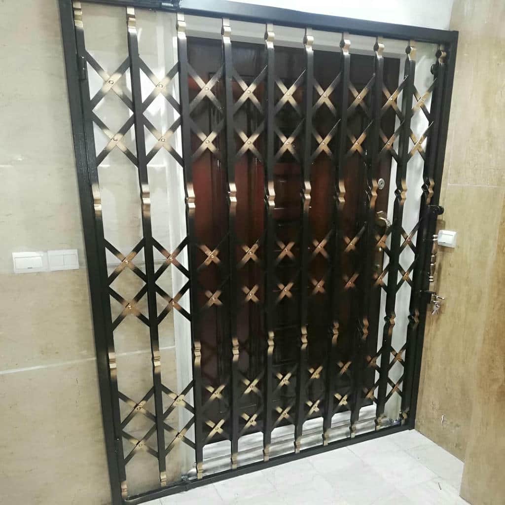 نصب درب کشویی آکاردئونی در هشتگرد