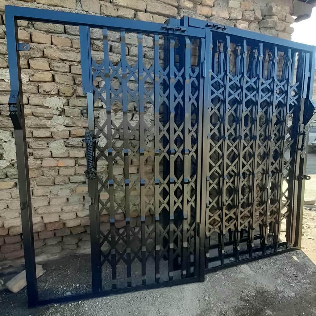 قیمت درب آکاردئونی سه گل در گنبدکاووس