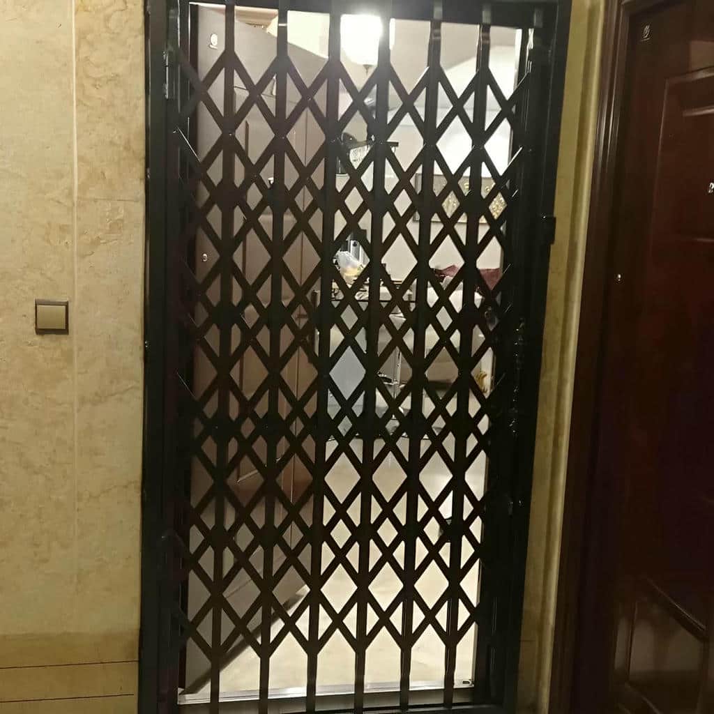 قیمت درب آکاردئونی قفل ضدبرش در فیروزکوه