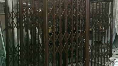 درب آکاردئونی در بابل