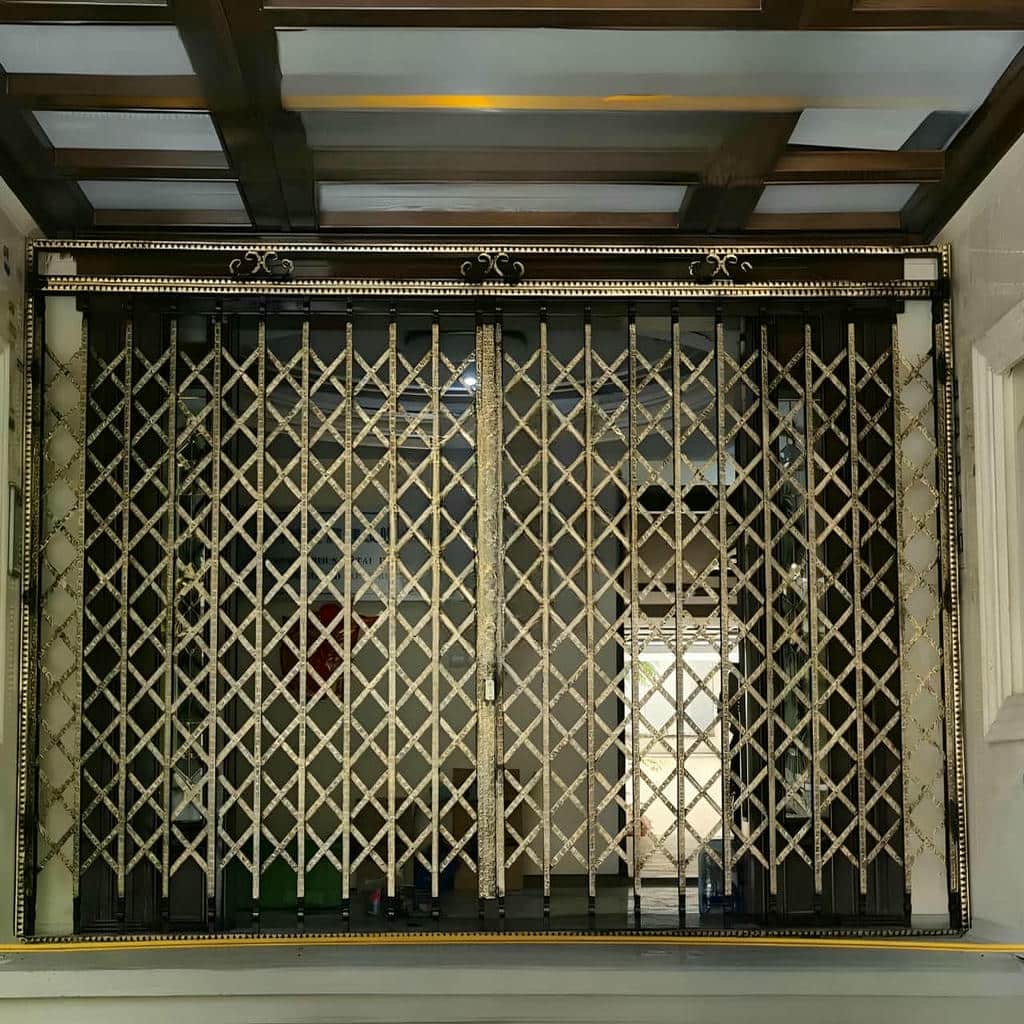 خرید درب آکاردئونی یراق استاندارد در گرگان