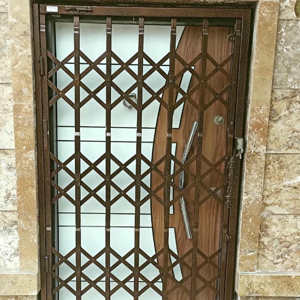 قیمت درب آکاردئونی سه گل در اشتهارد