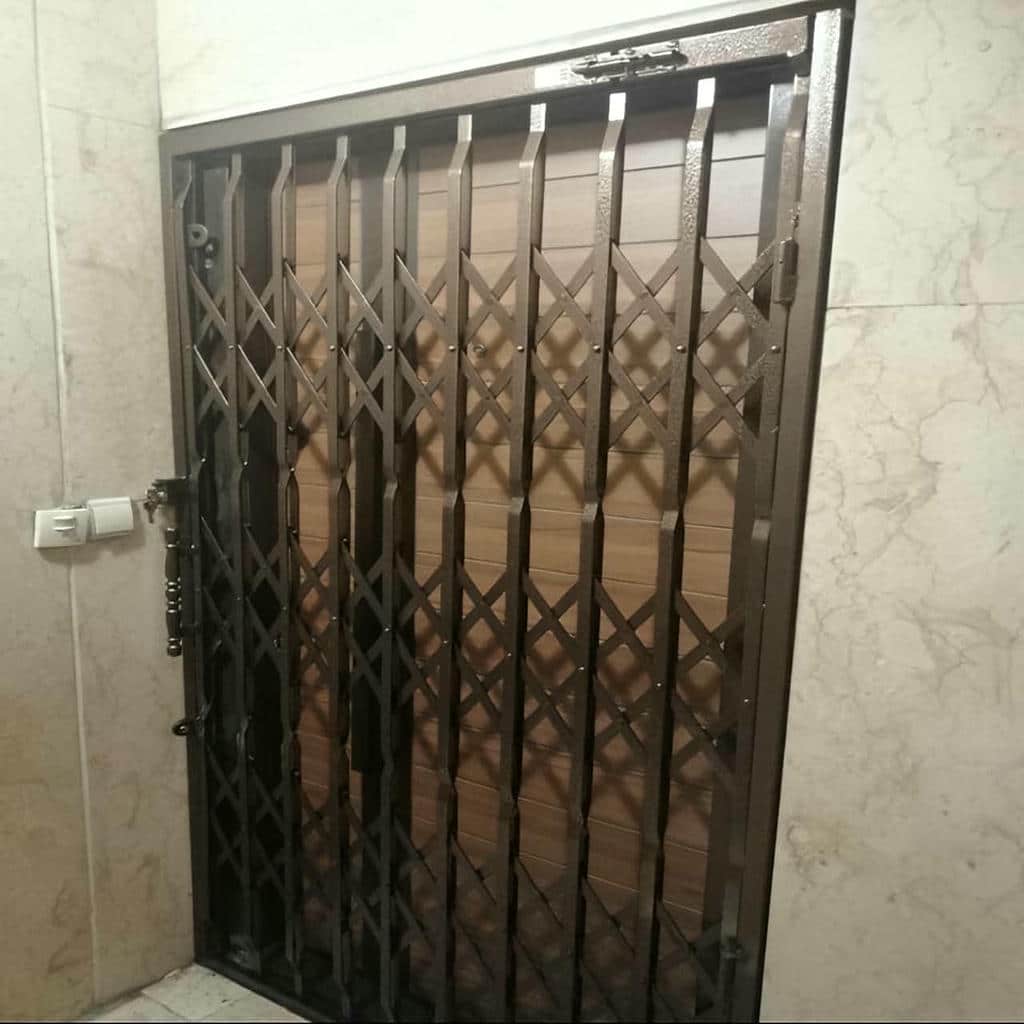 قیمت درب آکاردئونی قفل ضدبرش در بابل