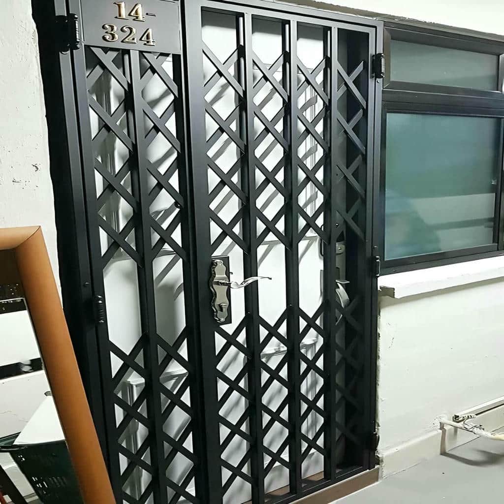 خرید درب آکاردئونی قفل ضدبرش در بندر دیلم